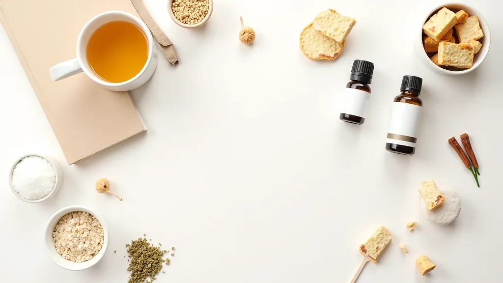 Wellness box s bylinným čajem a aromatherapií